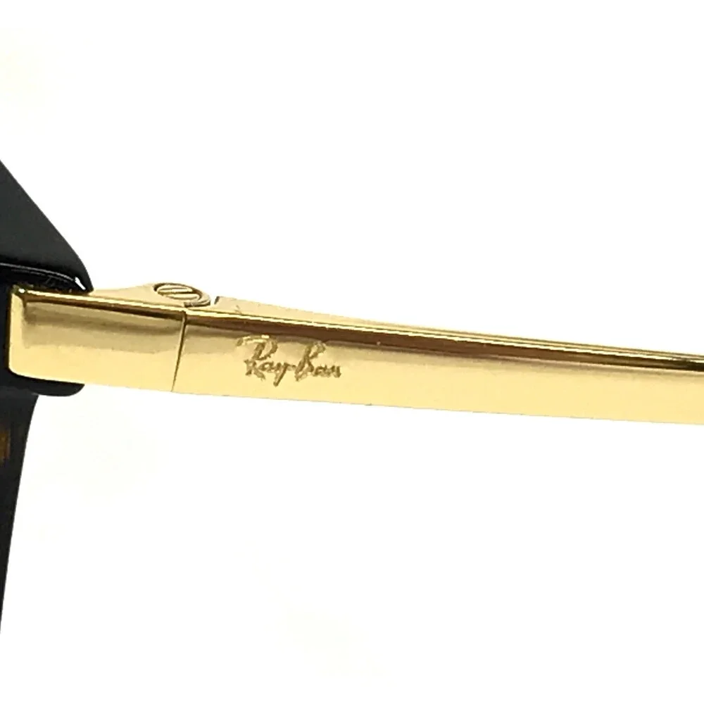 Ray-Ban Eyeglasses Frames RB5453D 2012 Tortoise Gold Square Asian Fit 52-20-145